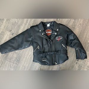 Authentic Vintage Harley Davidson Rebel Rose Zip Up Jacket